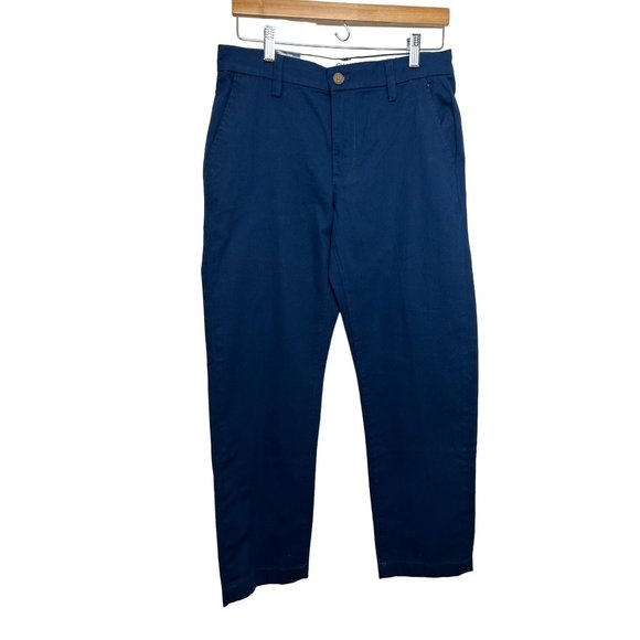 Chaps | Pants | Chaps Mens Pants Chino Blue 3 X 30 Flat Front Straight ...